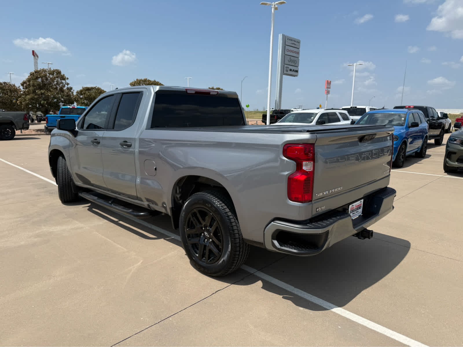 Used 2025 Sterling Gray Metallic Chevrolet Custom image 8