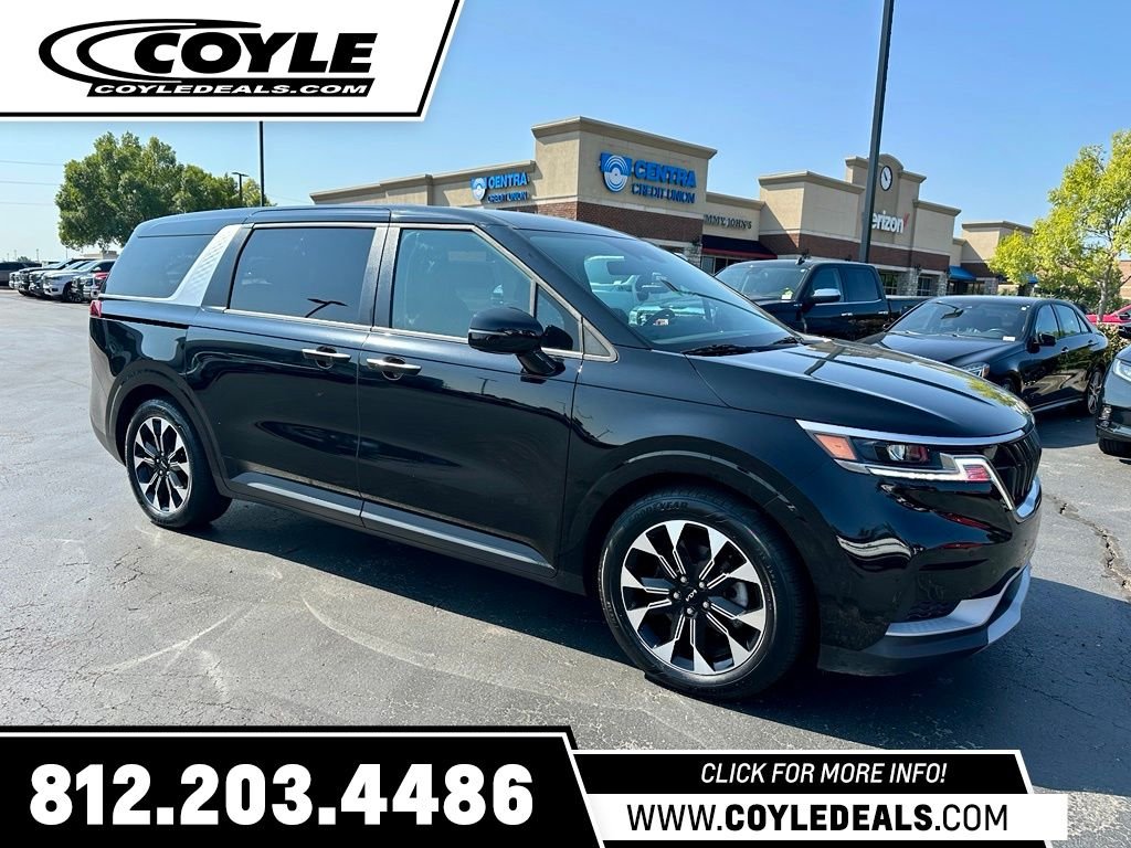 Used 2024 Black Kia EX image 1