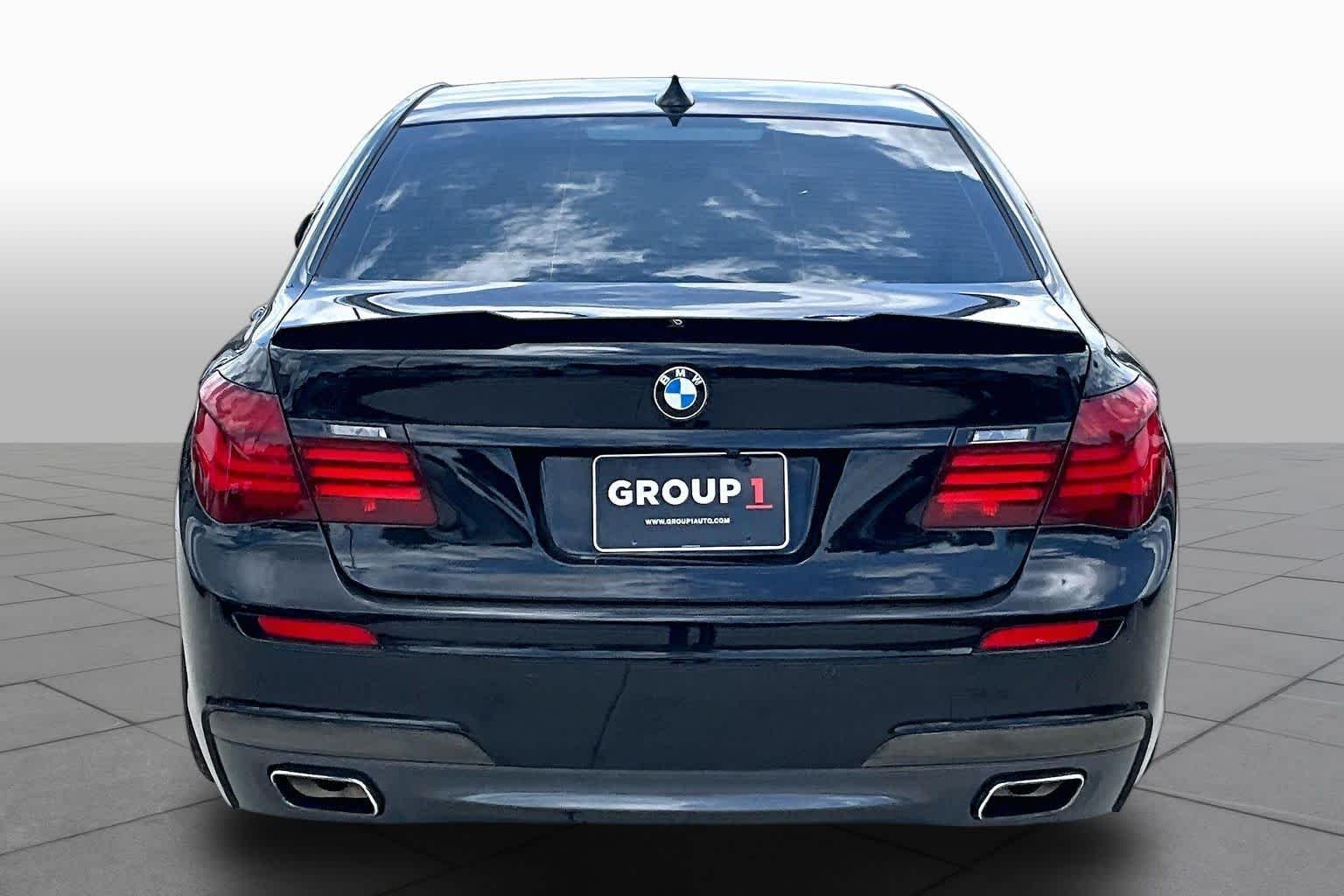 Used 2013 Black Sapphire Metallic BMW 740i image 4