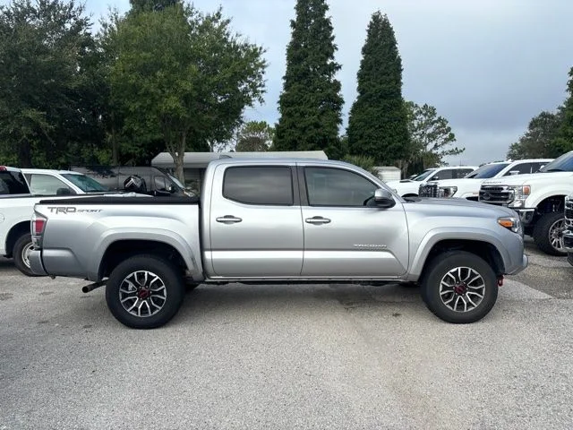 Used 2021 Silver Toyota TRD Sport image 4