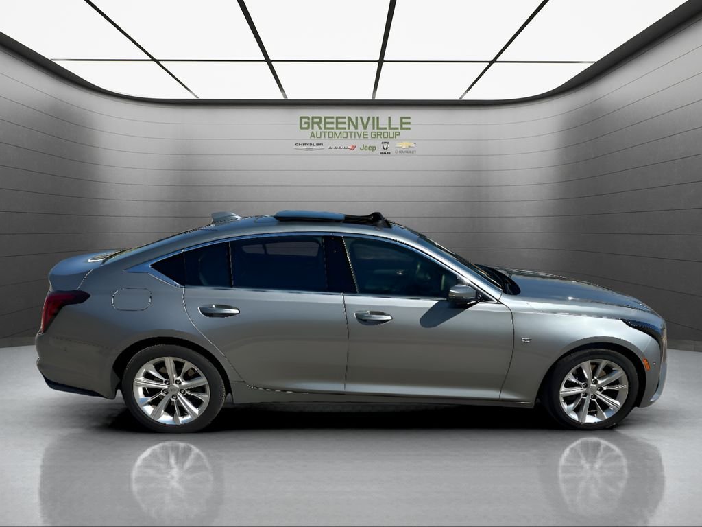 Used 2025 Argent Silver Metallic Cadillac Premium Luxury image 4