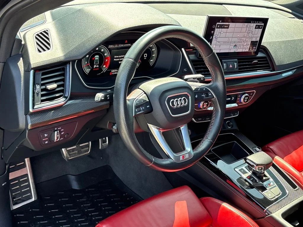Used 2021 Daytona Gray Pearl Audi Premium Plus image 9