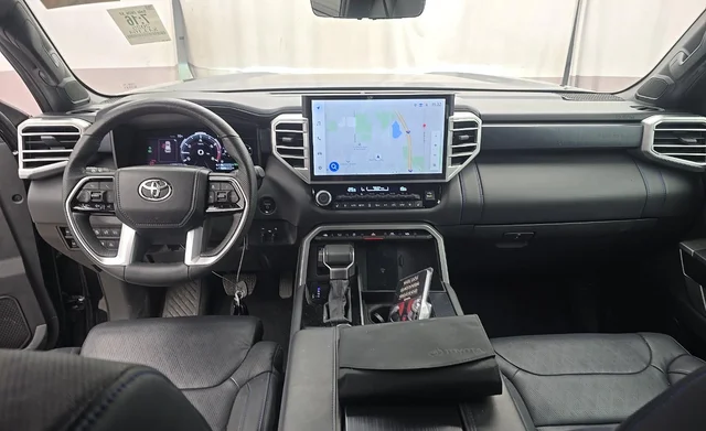 Used 2025 Black Toyota Platinum image 4