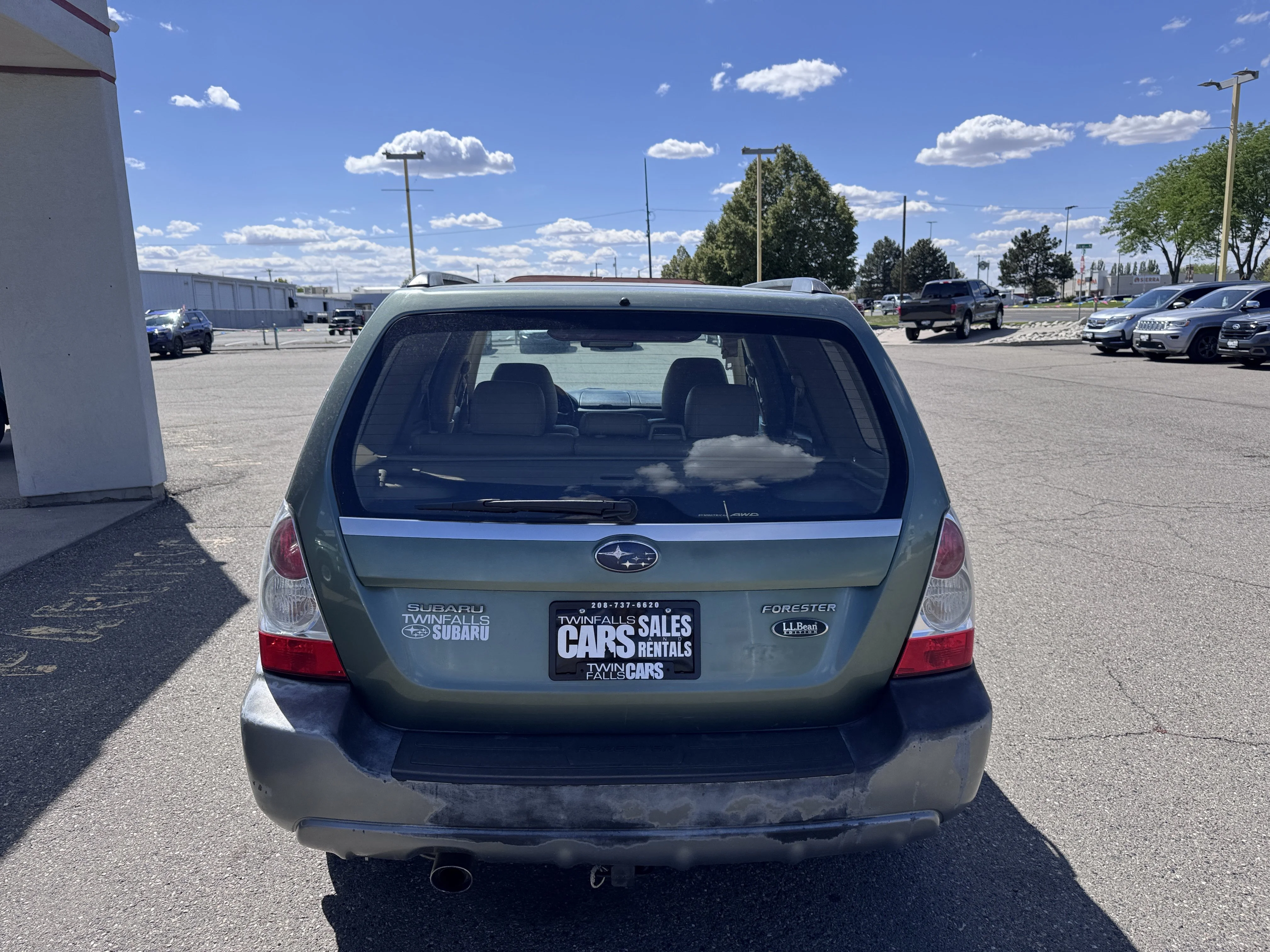Used 2007 Evergreen Metallic Subaru X L.L. Bean Ed image 7