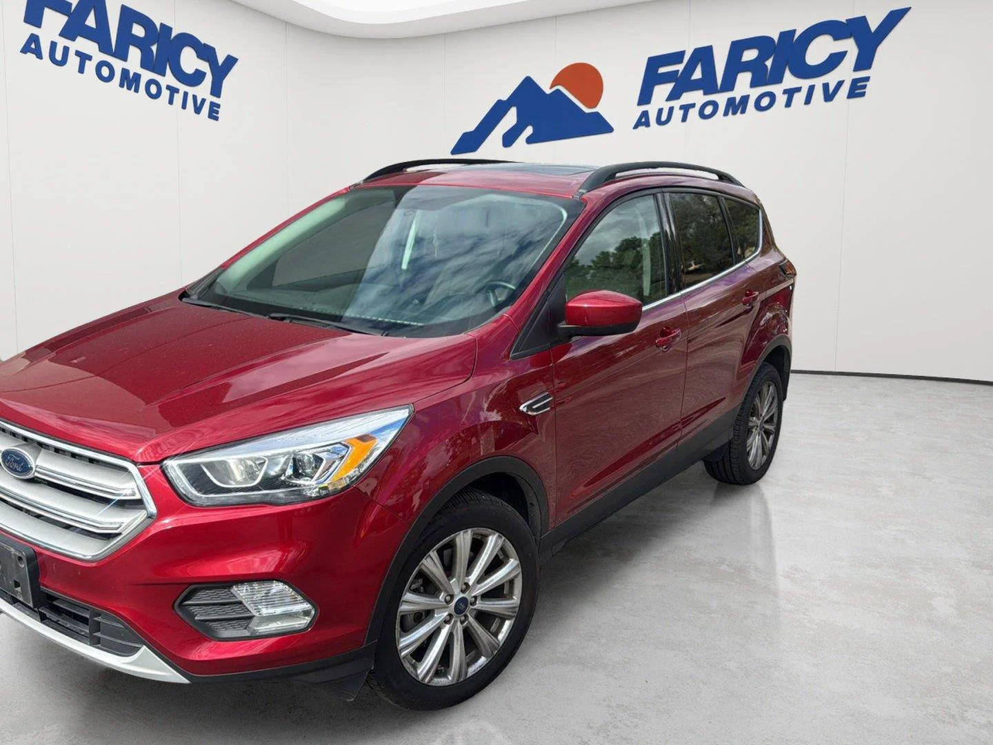 Used 2019 Ruby Red Metallic Tinted Clearcoat Ford SEL image 3