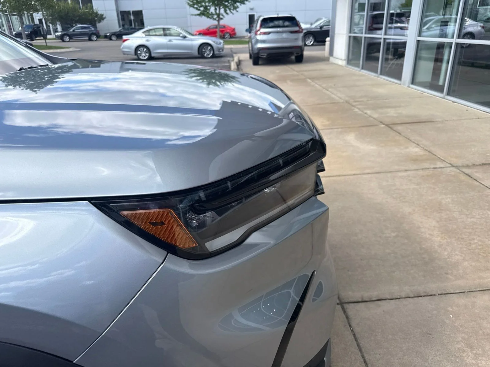 Used 2025 Lunar Silver Metallic Honda TrailSport image 4