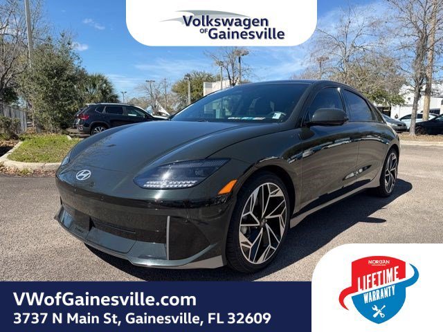 Used 2023 Hyundai IONIQ 6 Limited with VIN KMHM54AA7PA047124 for sale in Gainesville, FL