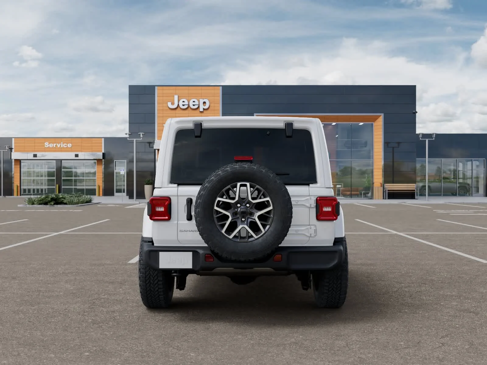 New 2027 Bright White Clearcoat Jeep Sahara image 7