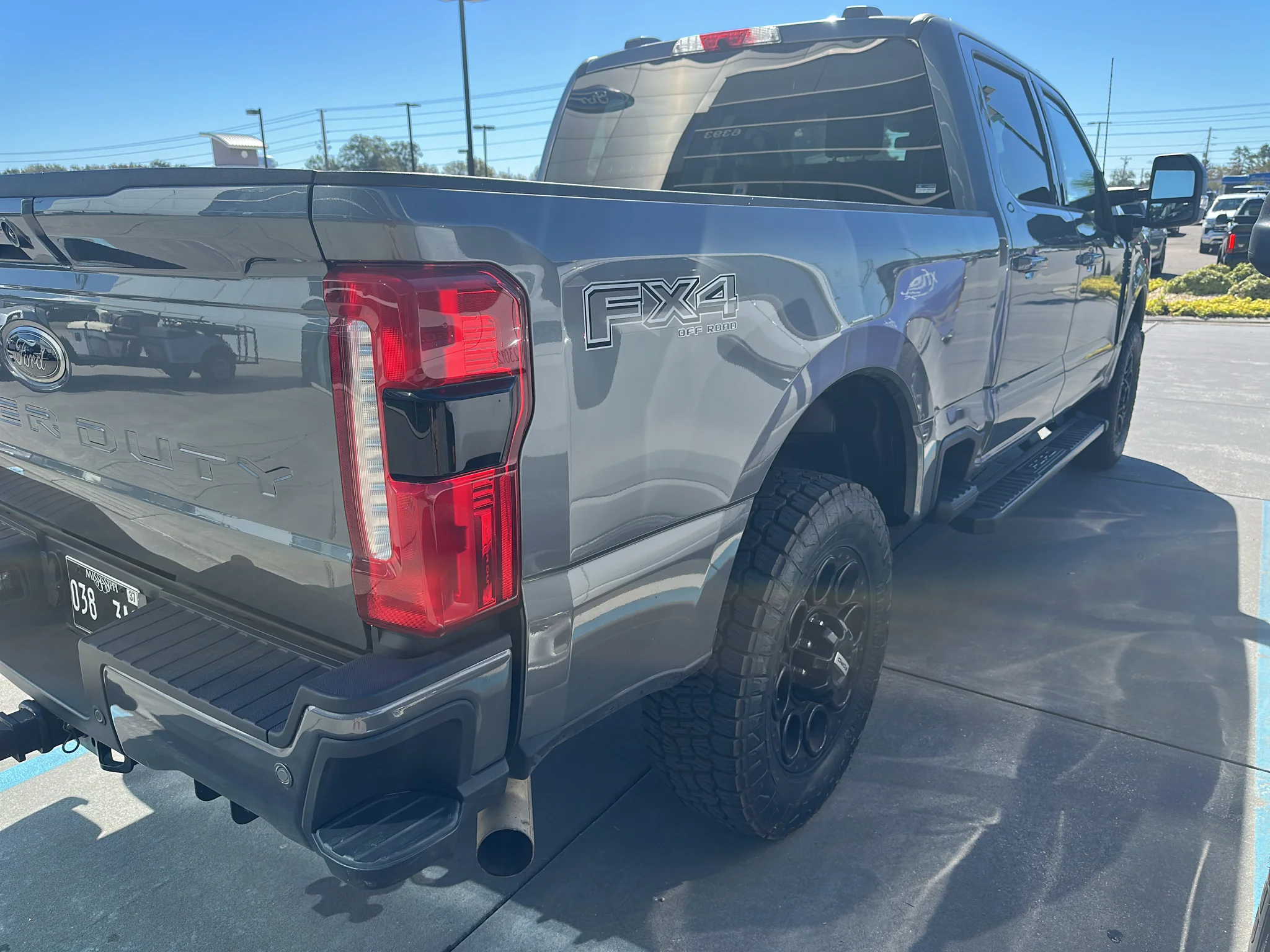 Used 2024 Carbonized Gray Metallic Ford XLT image 3