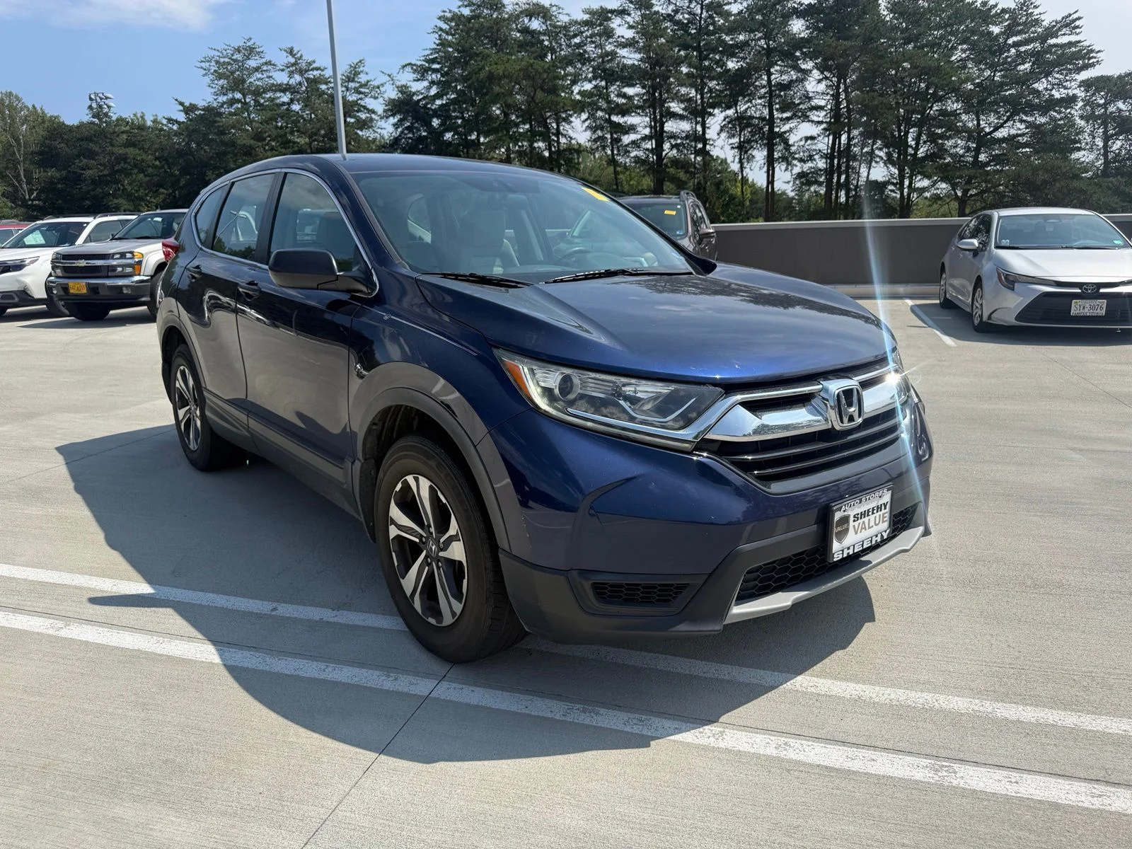 Used 2017 Blue Honda LX image 1