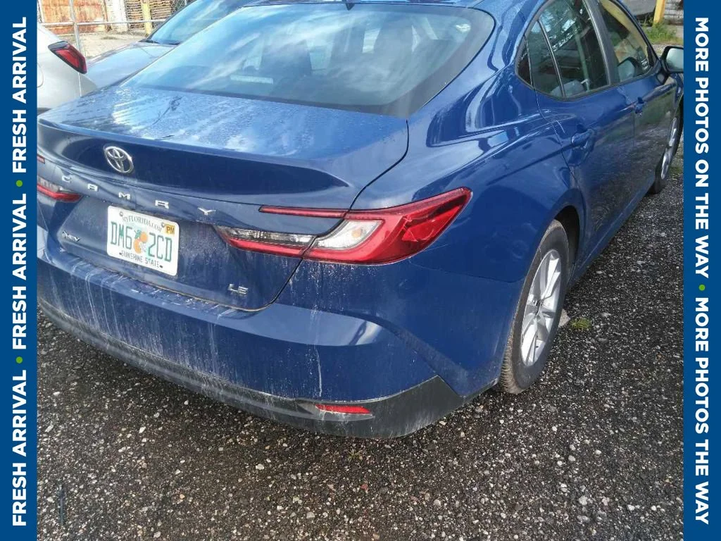 Used 2025 Blue Toyota LE image 4