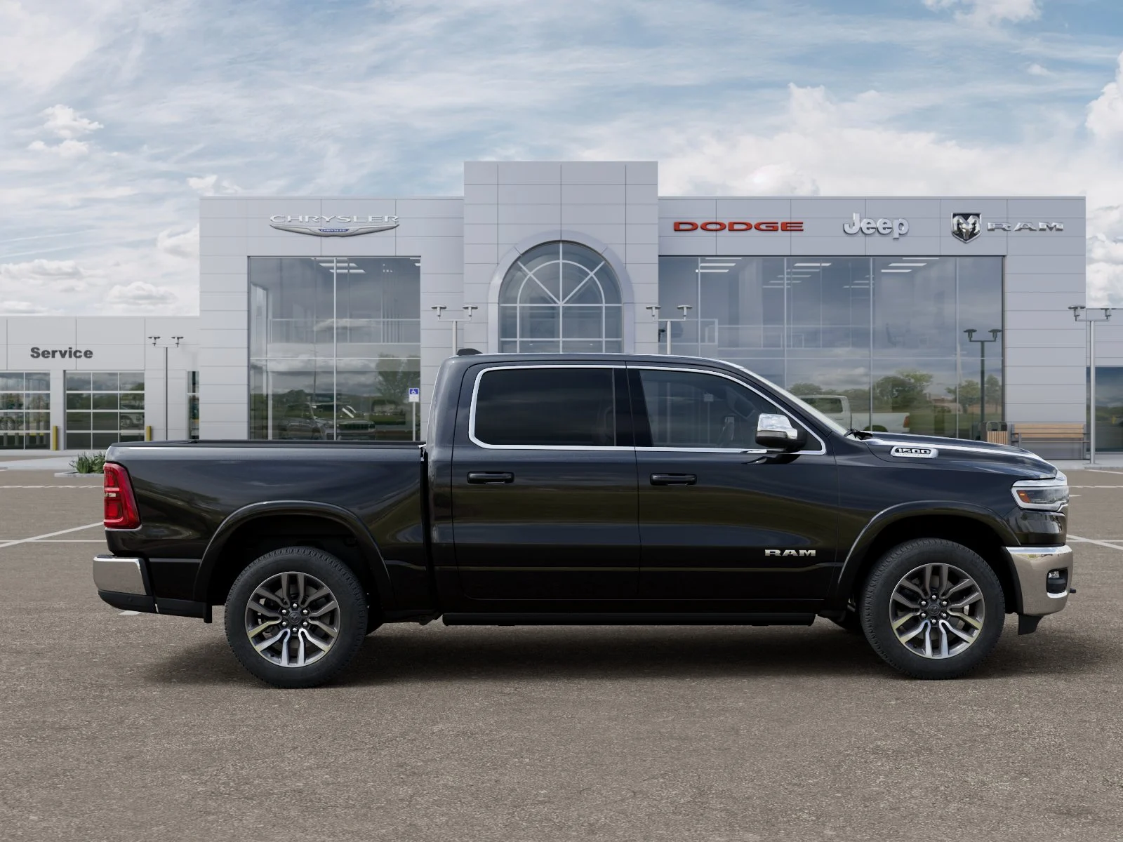 New 2026 Diamond Black Crystal Pearlcoat RAM Limited image 78