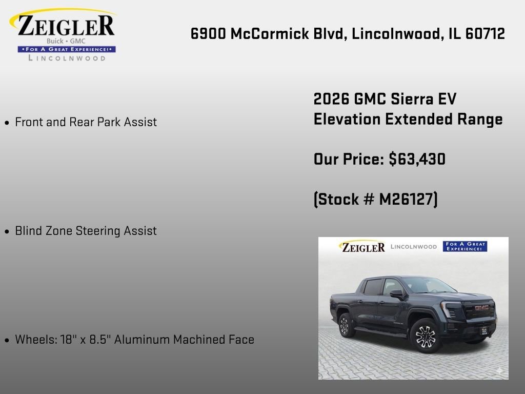 2026 GMC Sierra EV Elevation - Photo 24