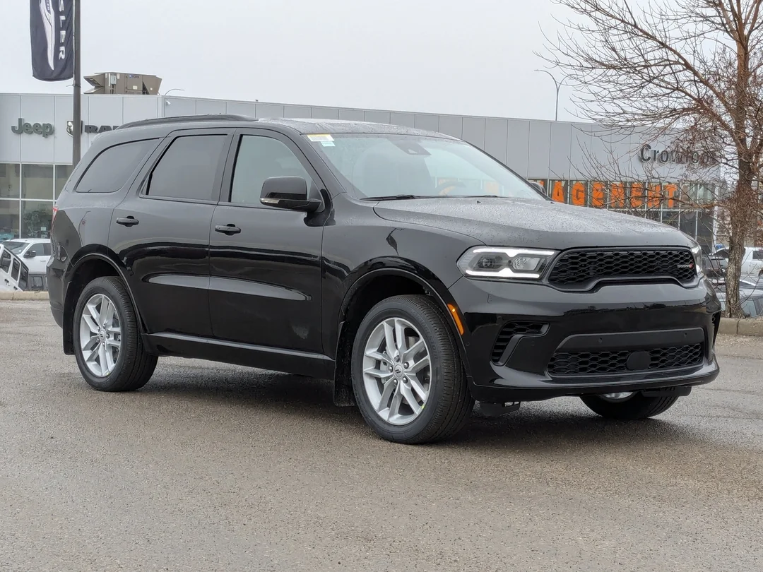 New 2026 Black Dodge GT Plus - - AWD - 3.6L Pentastar V6 - 2nd Row Captain Chairs & More! image 2