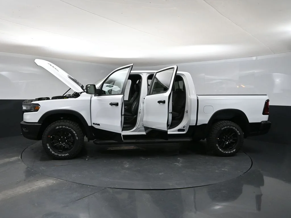 New 2026 Bright White Clear-Coat Exterior Paint RAM Rebel image 48