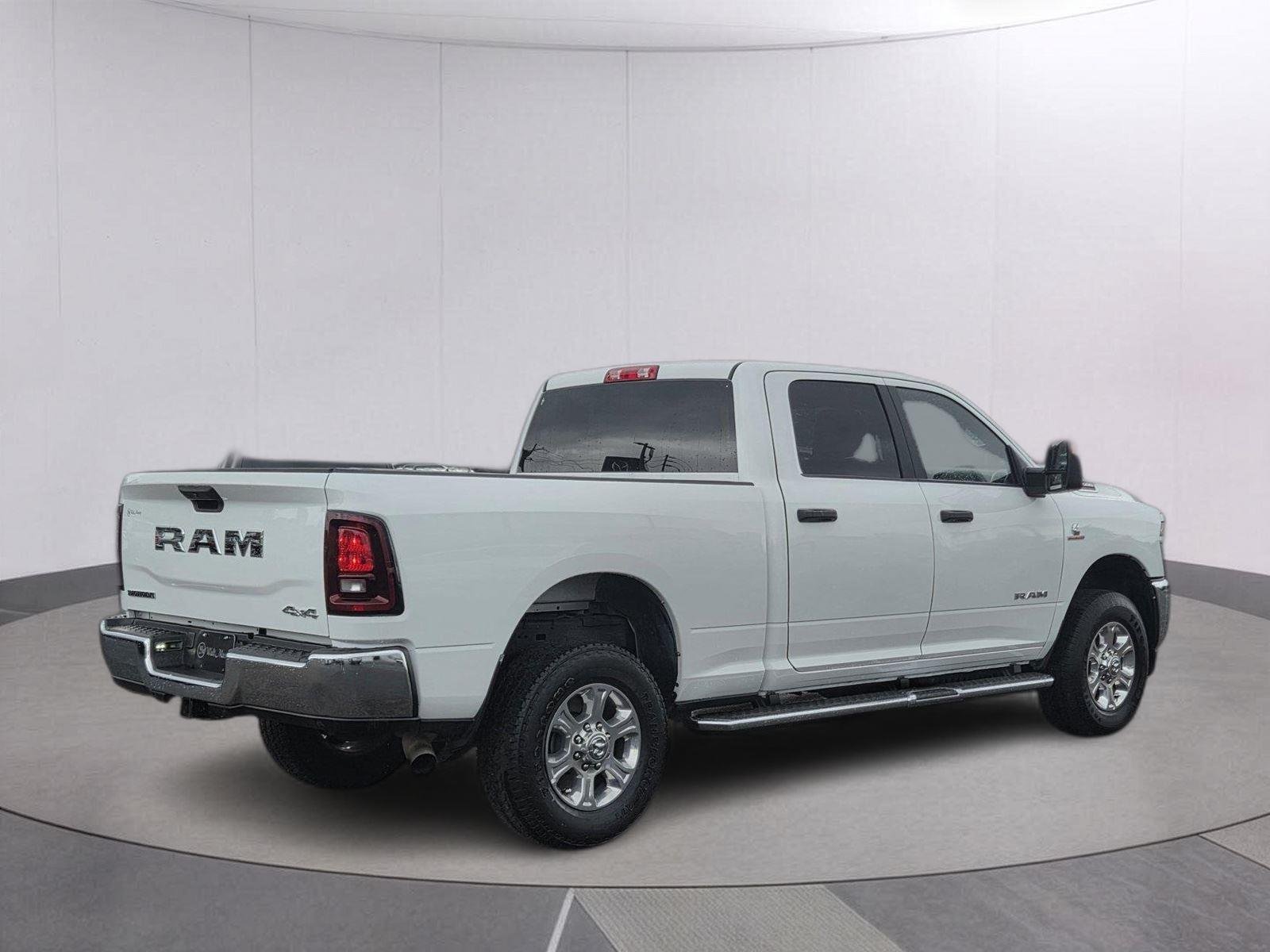 Used 2025 Bright White Clearcoat Ram Big Horn image 4