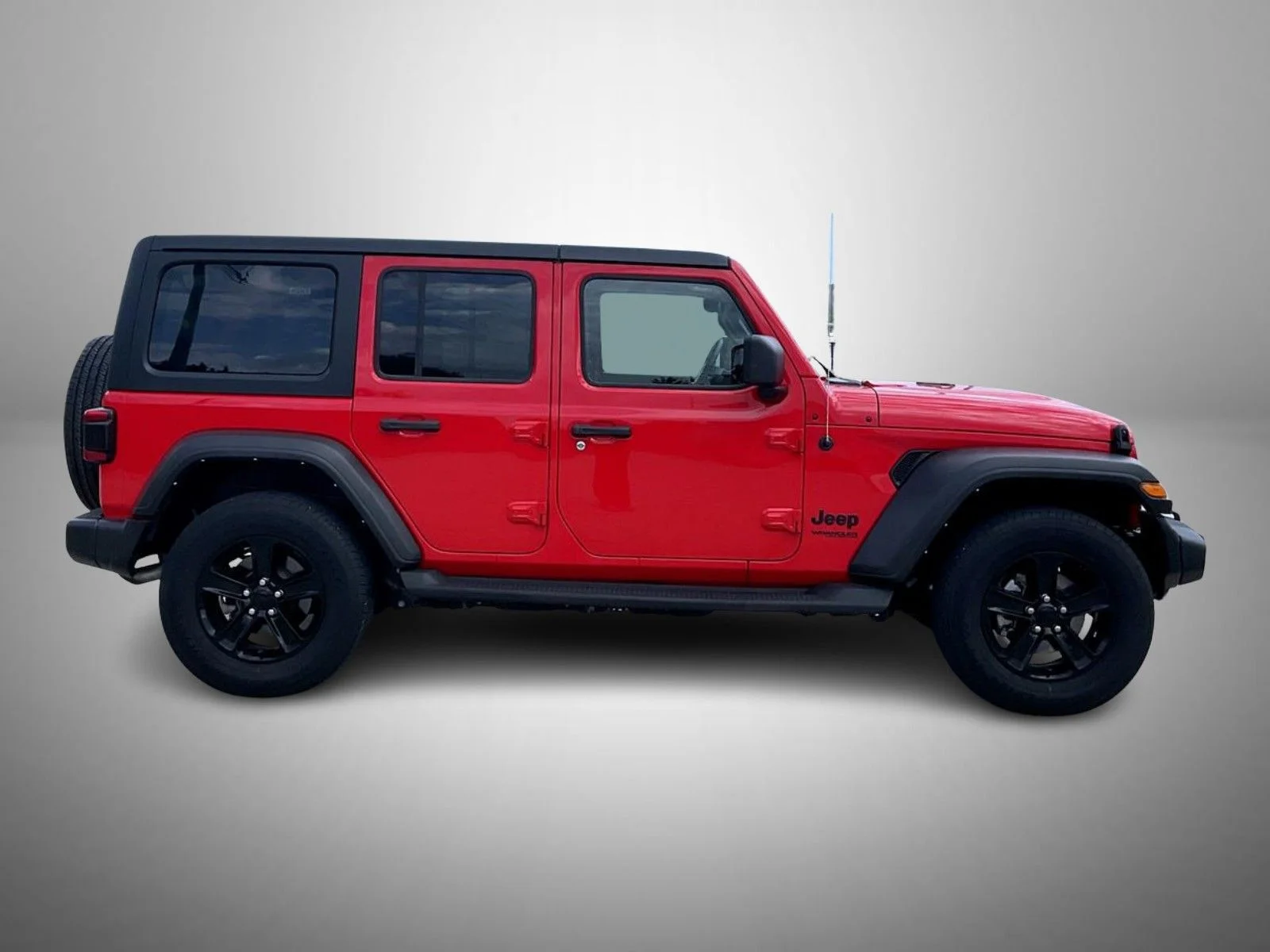 Used 2022 Red Jeep Unlimited Sport Altitude image 4