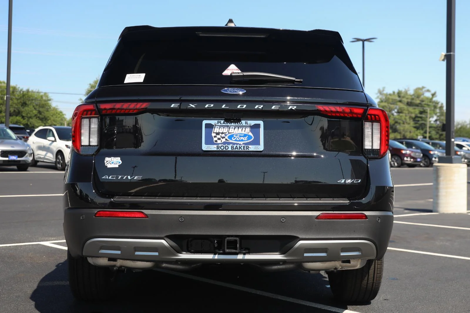 New 2026 Agate Black Metallic Ford Active image 10
