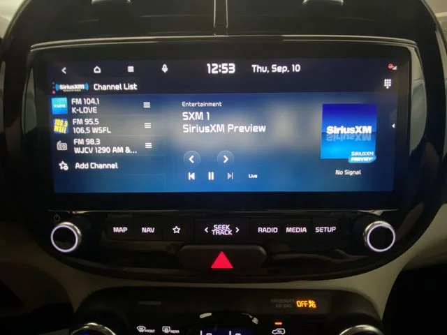 Used 2023 Blue Kia EX image 16