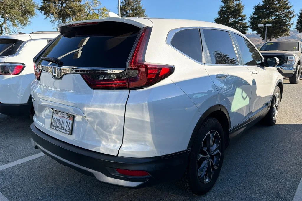 Used 2020 Platinum White Pearl Honda EX image 5