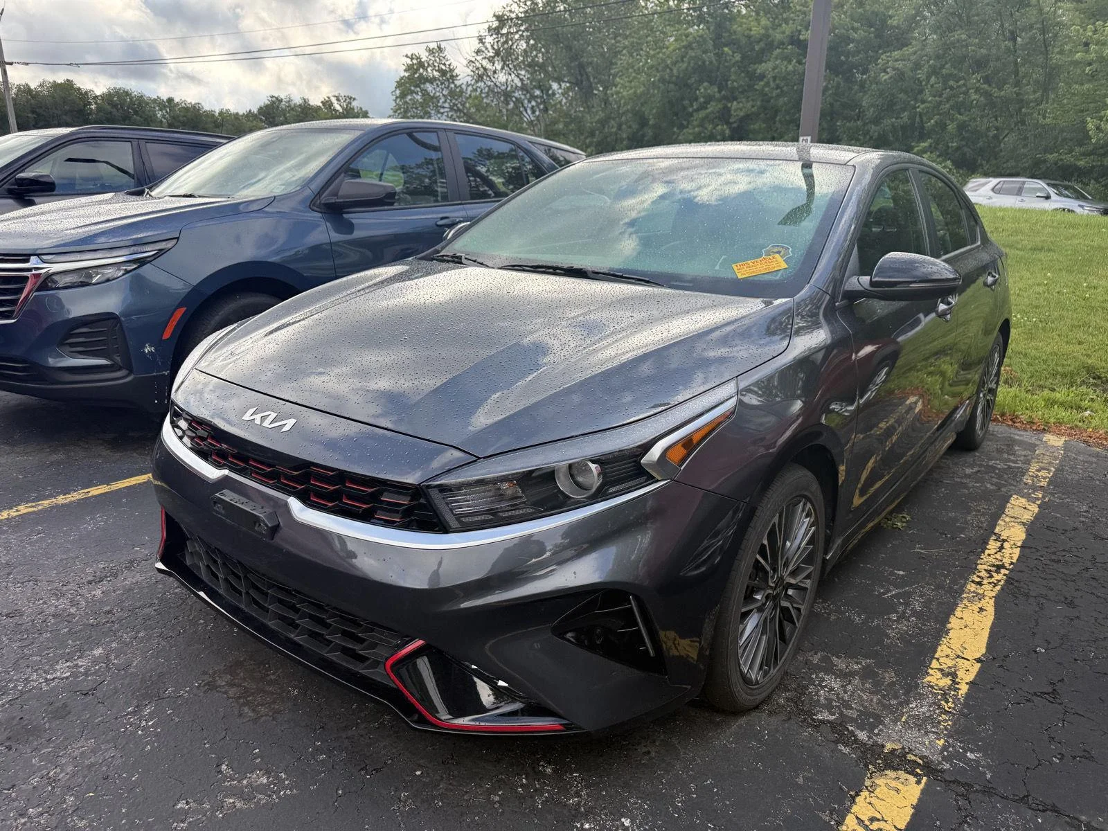 Used 2023 Gravity Gray Kia GT-Line image 2