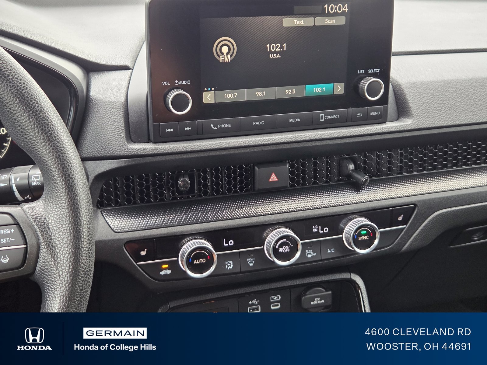Used 2024 Canyon River Blue Metallic Honda 1.5T AWD EX image 9