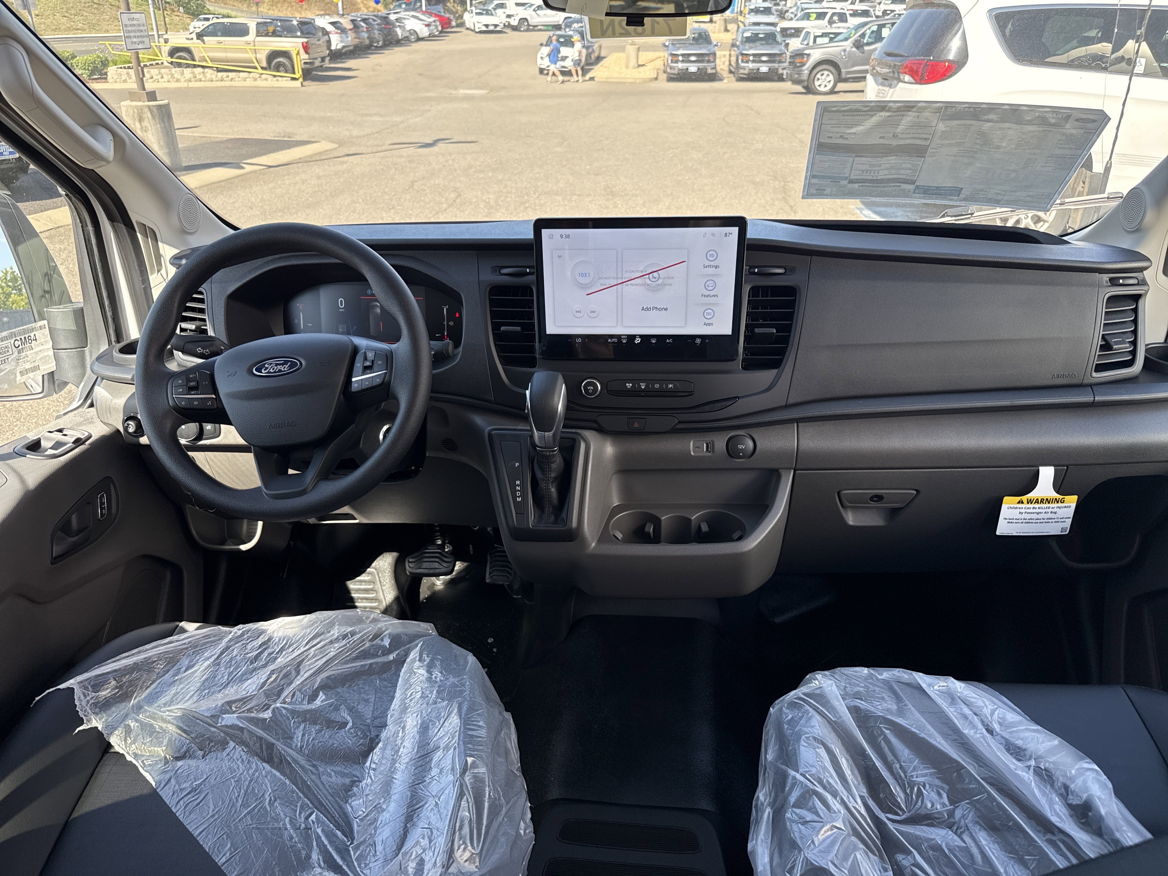 New 2026 Oxford White Ford Passenger Van XL image 15