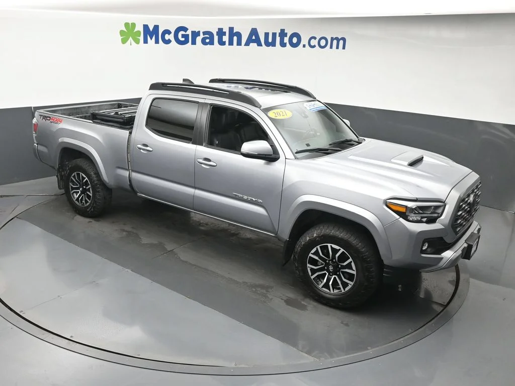 Certified Used 2021 Silver Toyota TRD Sport image 3