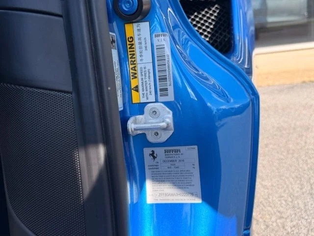 Certified Used 2017 Blu Corsa Ferrari Base image 37