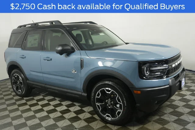 New 2026 Azure Gray Metallic Tri-Coat Ford Outer Banks® image 2