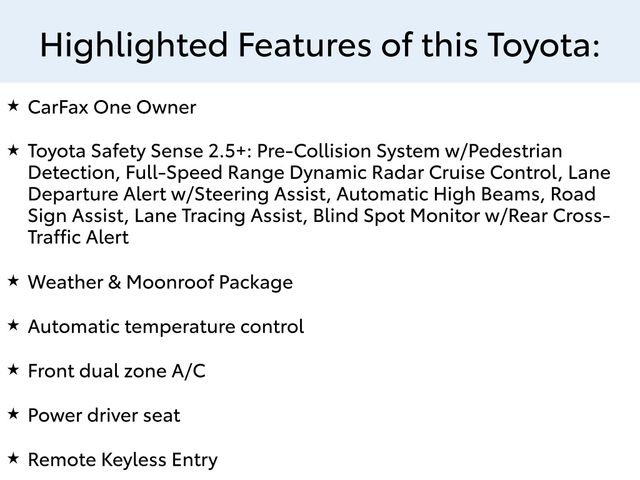 Used 2023 White Toyota SE image 2