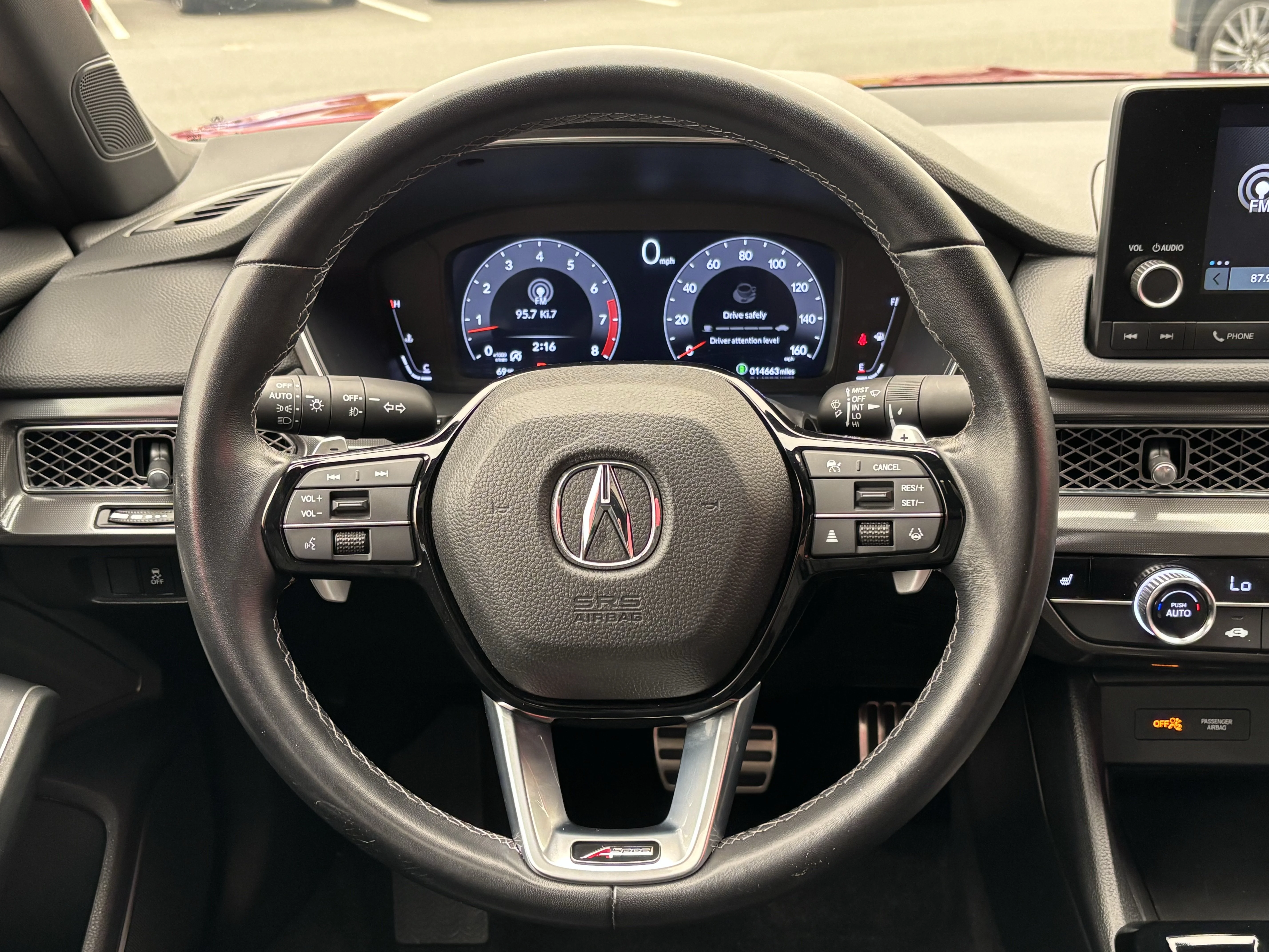 Used 2025 Performance Red Pearl Acura A-Spec Package image 23
