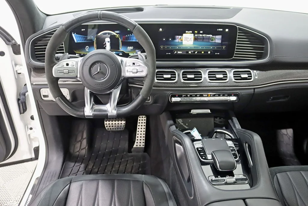 Used 2021 White Mercedes-Benz GLS 63 AMG® image 14