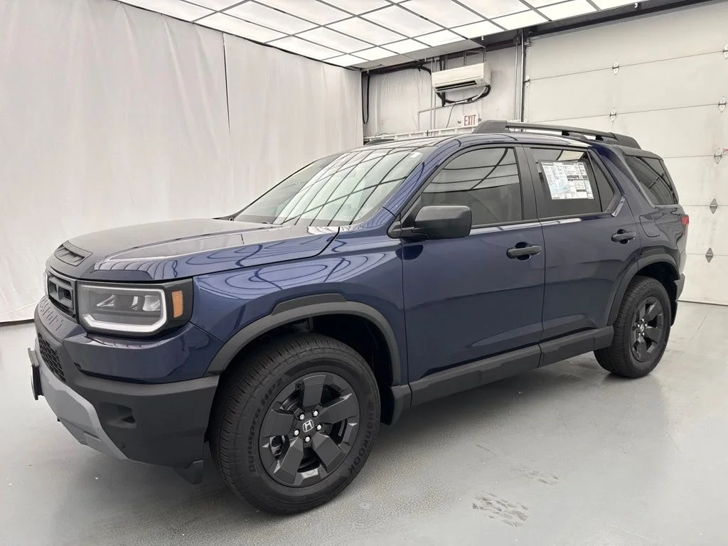 New 2026 Obsidian Blue Pearl Honda RTL Towing image 3