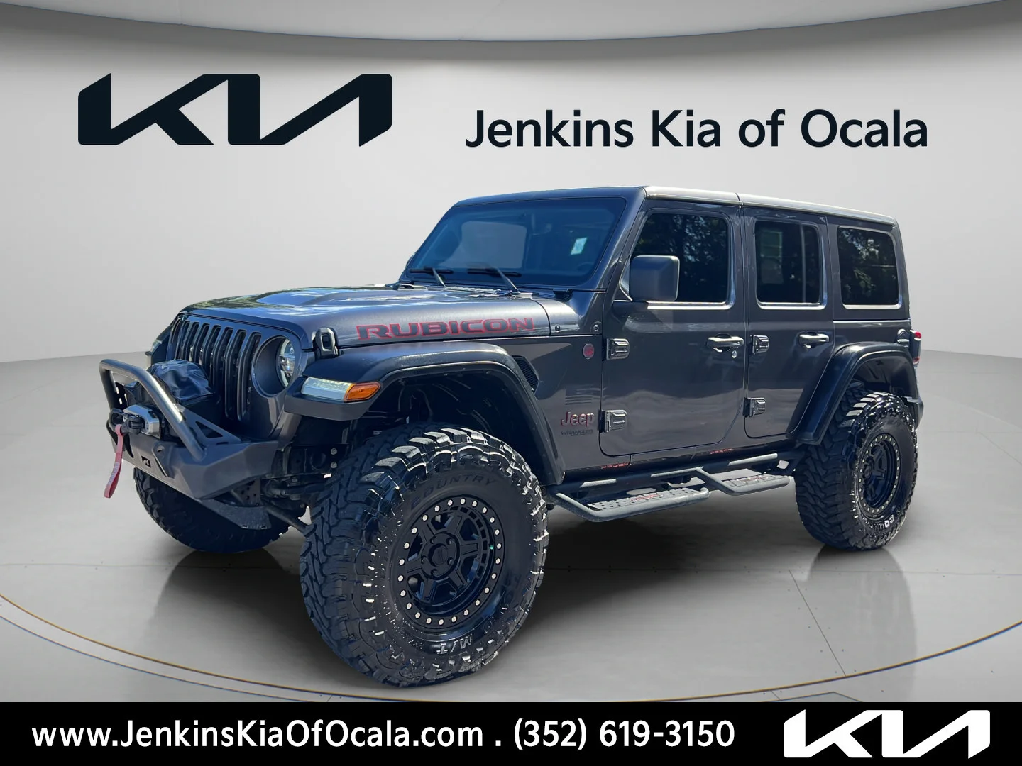 Used 2020 Granite Crystal Metallic Clearcoat Jeep Rubicon image 15