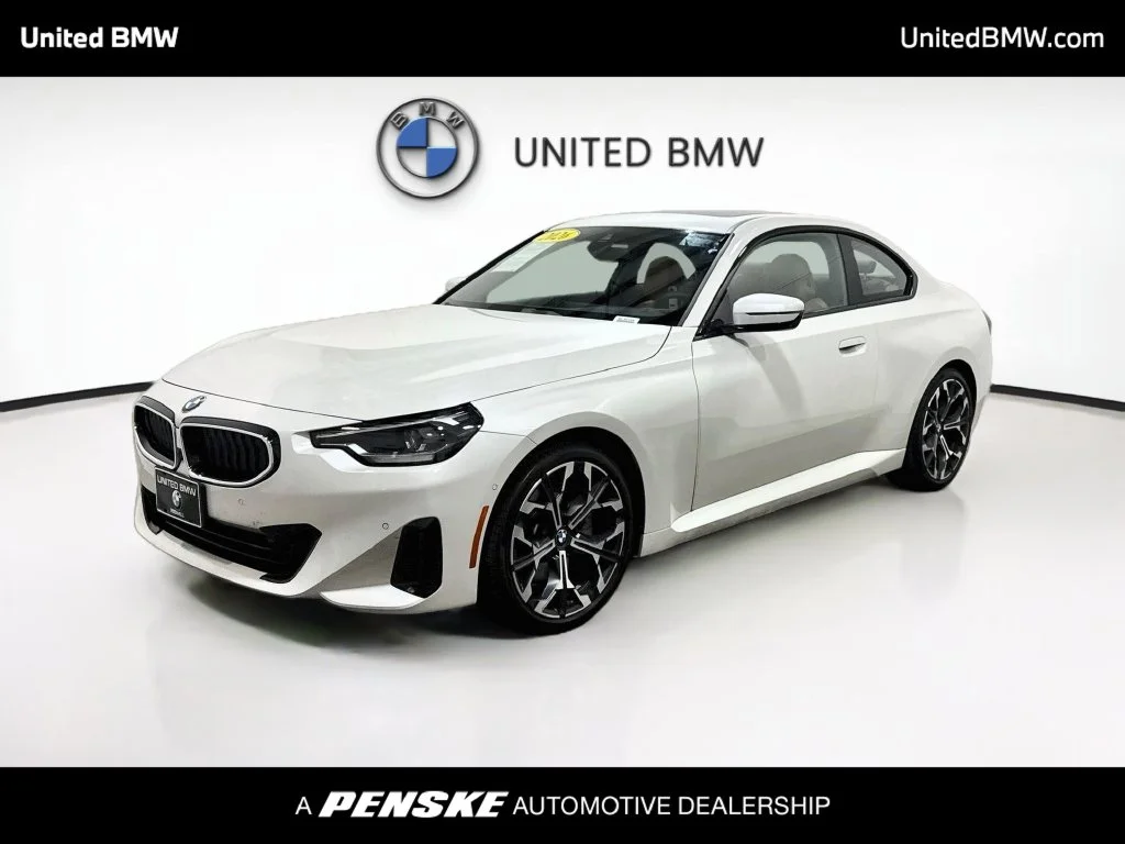 Certified Used 2026 Mineral White Metallic BMW 230i image 1