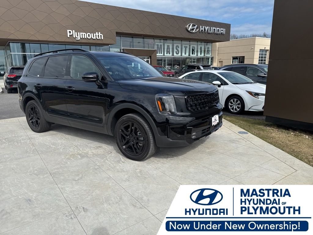Black 2025 Kia Telluride SX-Prestige X-Line AWD SUV / Crossover All-Wheel Drive 8-Speed Automatic