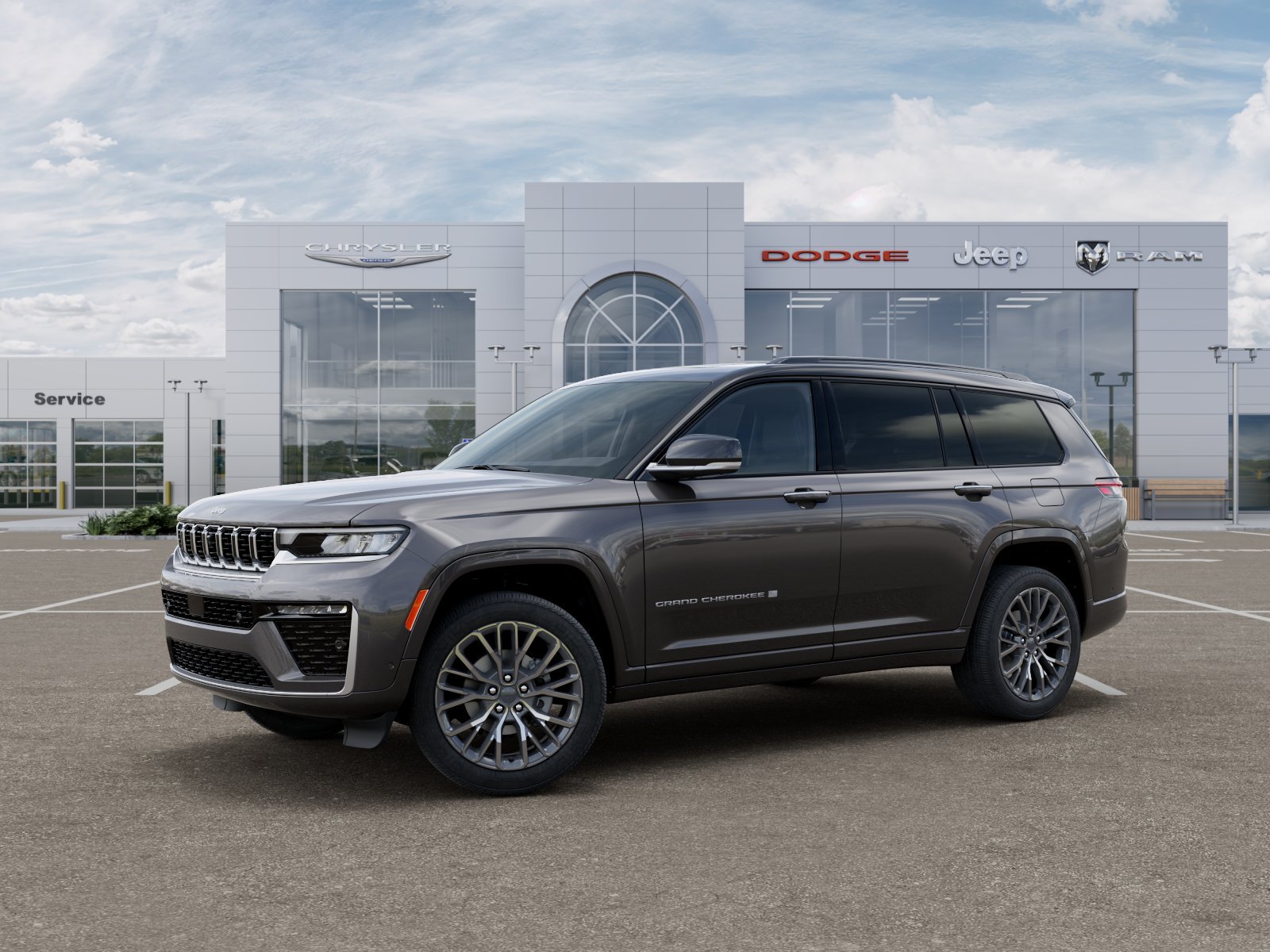New 2026 Baltic Gray Metallic Clear-Coat Exterior Paint Jeep Summit image 20