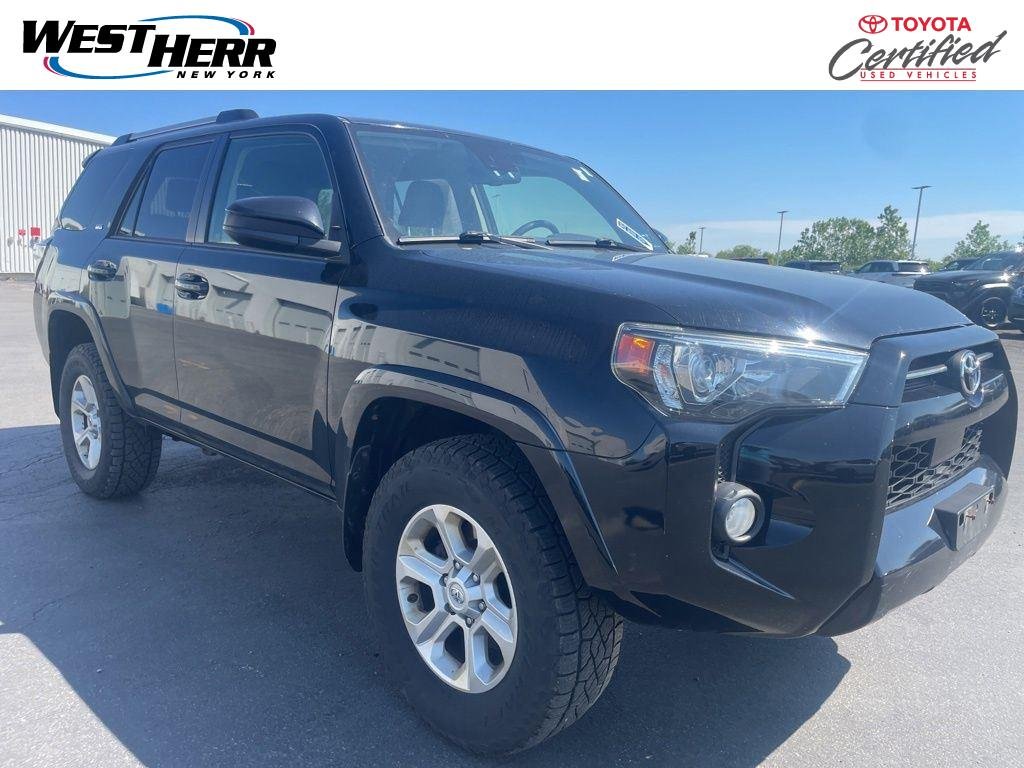 Certified Used 2020 Midnight Black Metallic Toyota SR5 image 1
