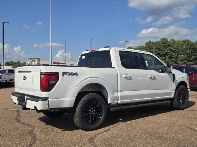 New 2026 Star White Metallic Tri-Coat Ford Lariat® image 2