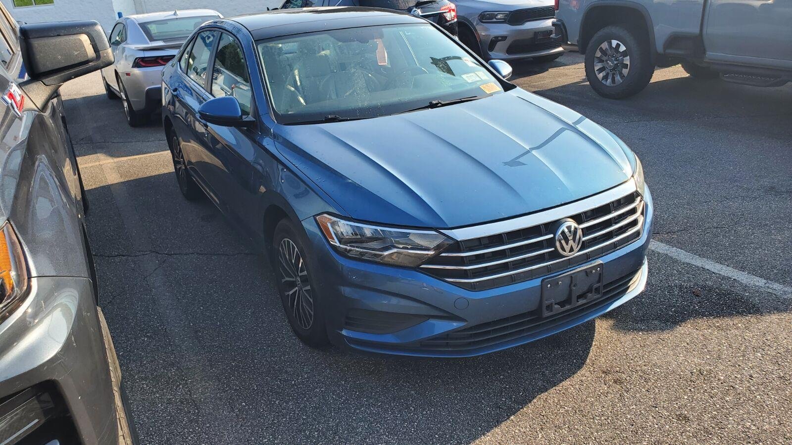 Used 2020 Blue Silk Metallic Volkswagen S image 2