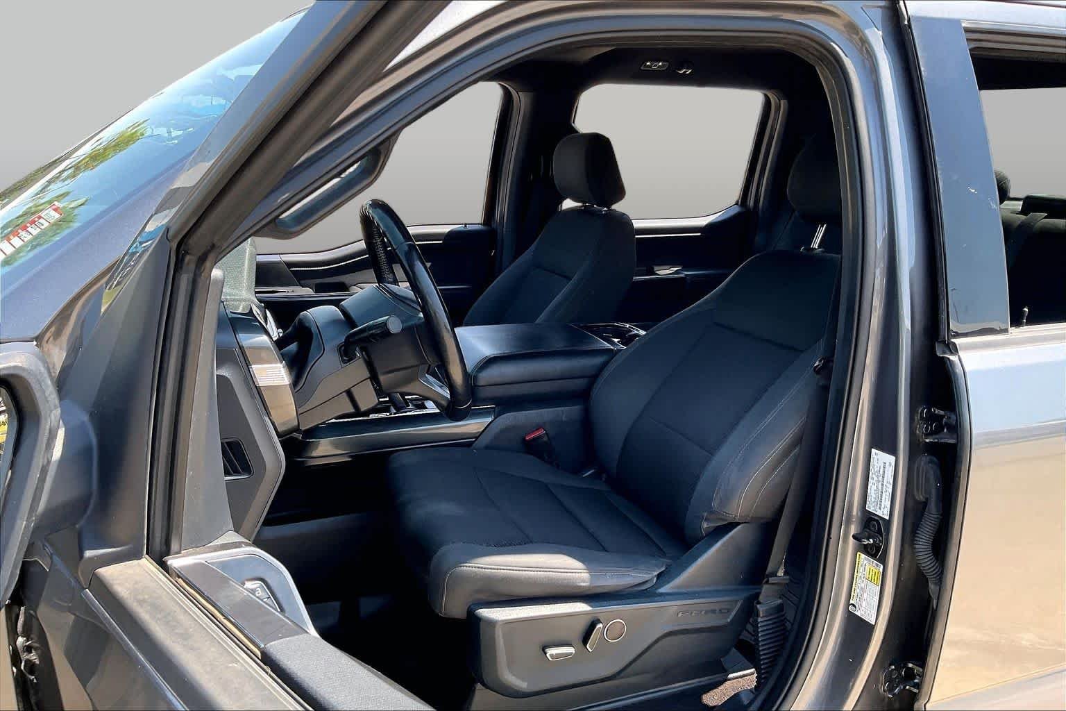 Used 2021 Carbonized Gray Metallic Ford XLT image 8
