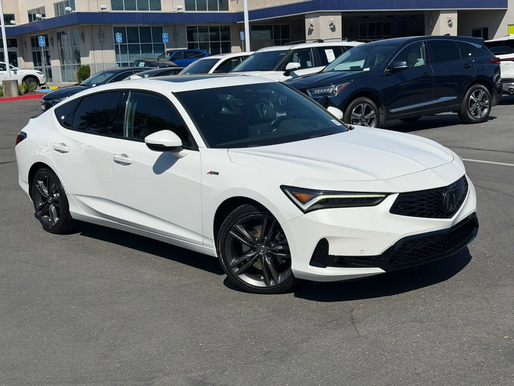 Used 2023 Platinum White Pearl Acura A-Spec Tech Package image 2