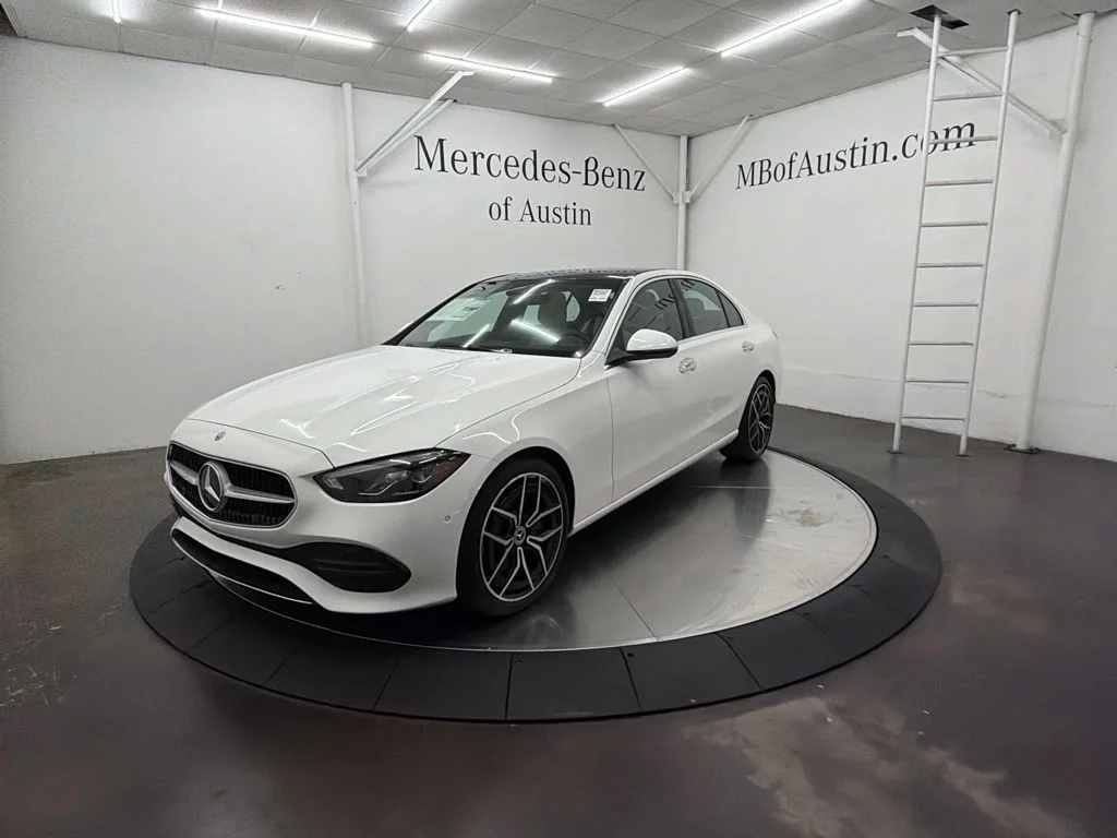 New 2026 White Mercedes-Benz C 300 image 3