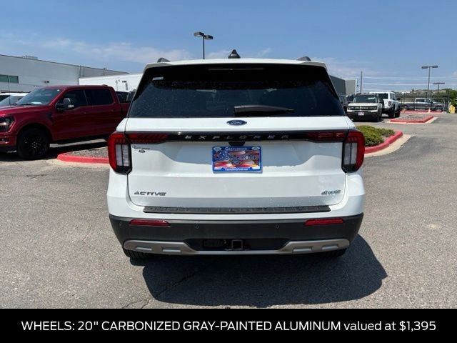 New 2026 Star White Metallic Tri-Coat Ford Active image 4