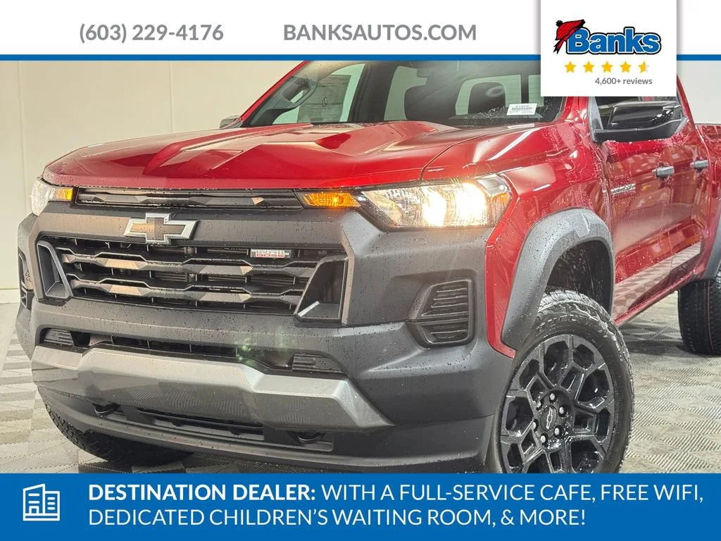 New 2026 Radiant Red Tintcoat Chevrolet Trail Boss image 3
