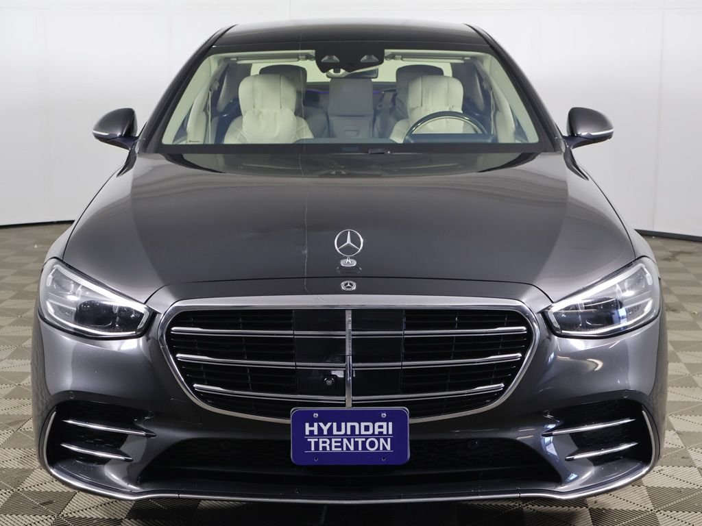 Used 2021 Gray Mercedes-Benz S 580 image 14