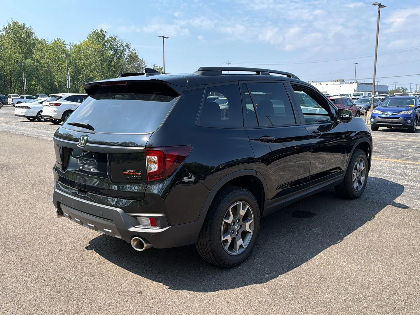 Used 2023 Crystal Black Pearl Honda TrailSport image 8