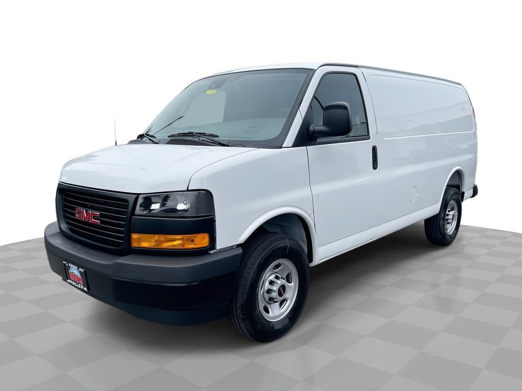 New 2026 Summit White GMC Work Van image 1