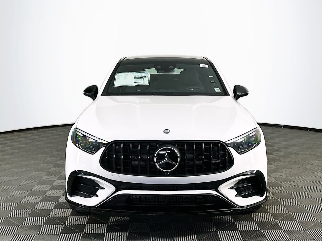 New 2026 Polar White Mercedes-Benz GLC 63 AMG® S E Performance Coupe image 2